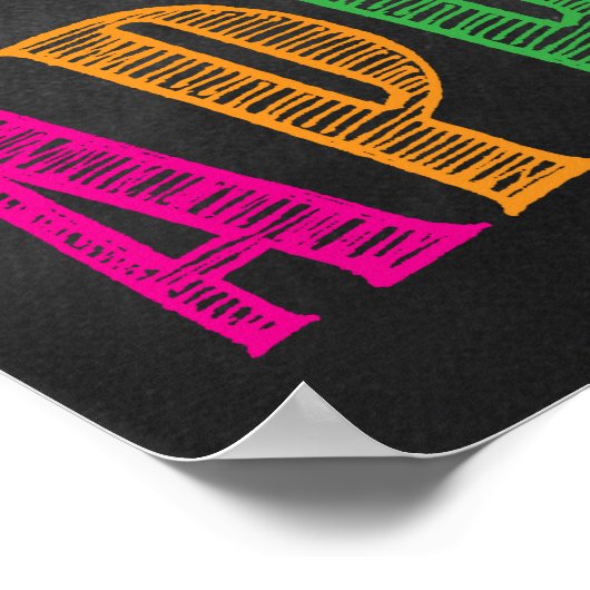 Erfolgreiches Motivierend Klassenzimmer-Poster Poster (Ecke)