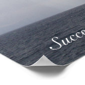 Erfolgreiches Motivierend Poster (Ecke)