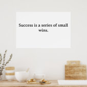 Erfolgreiches Motivierend Poster - Förderung von W (Küche)