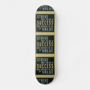 Erfolgreiches und Motivierend Skateboard