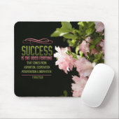 Erfolgs-Glück motivierend Mousepad (Mit Mouse)