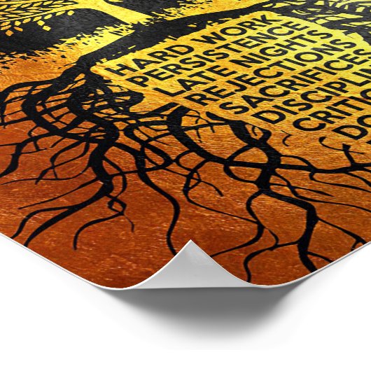 Erfolgs-Tree-Fehler Poster (Ecke)