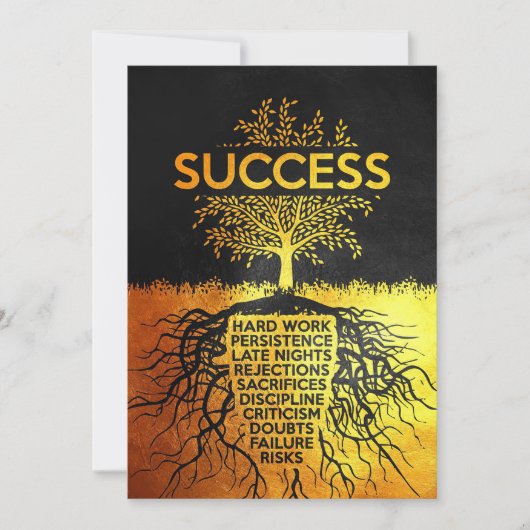 Erfolgs-Tree-Fehler Save The Date (Vorderseite)