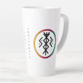 Erfolgs- und Wohlstandsbindung Latte-Tasse Milchtasse (Rechte Ecke)