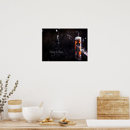 Erfolgsausfall Poster (Küche)