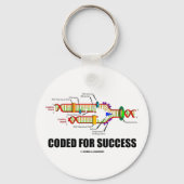 Erfolgscodiert (DNA-Replikation) Schlüsselanhänger (Vorderseite)