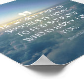 Erfolgsgeheimnisse - Bette Midler Zitat Poster (Ecke)