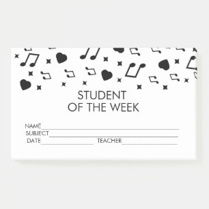 Erfolgsgeschichte des Musikstudentenpreises nach d Post-it Klebezettel