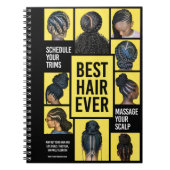 Erfolgsjournal und Notebook Notizblock (Vorderseite)