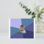 Erfolgskind Postkarte (Stehend Vorderseite)