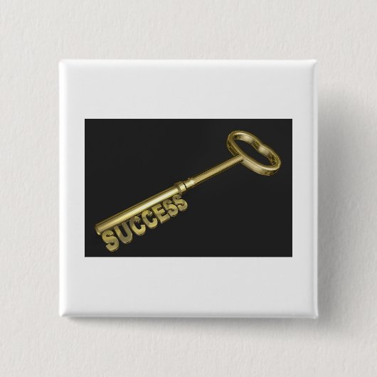 Erfolgsknopf zum Verkauf. Button (Vorderseite)