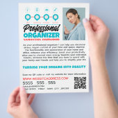 Erfolgskonzept, Beruflicher Organisator Flyer (Hand)