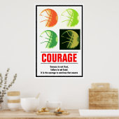 Erfolgskurs Basketball Motivierend Poster (Küche)