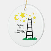 Erfolgsleiter Keramik Ornament (Links)