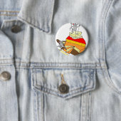 Erfolgsmensch-Käse-Liebhaber Button (Beispiel)