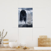 Erfolgsmessung durch Hindernisse - Fitnessraum, Po Poster (Küche)