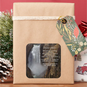 Erfolgsmessung Inspiration Quadratischer Aufkleber