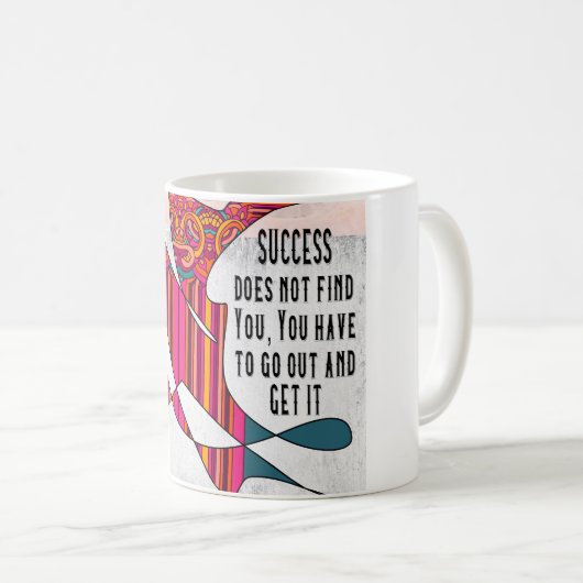Erfolgsmotivation Cup Kaffeetasse (VorderseiteRechts)