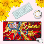 Erfolgsmotivation Inspiration Liquified Abstrakt Schreibtischunterlage