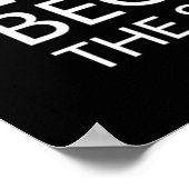 Erfolgsmotivation - Opfer für das, was Sie Gewollt Poster (Ecke)