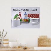 Erfolgsplakat erreichen poster (Küche)