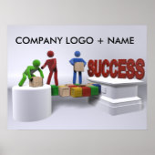 Erfolgsplakat erreichen poster (Vorne)