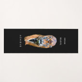 Erfolgsquote bei motivierend Tiger Black Template Yogamatte (Vorderseite (Horizontal))