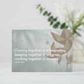 Erfolgsquote für das ganze Ford Einladung (Stehend Vorderseite)