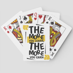 Erfolgsquote je mehr Sie lernen Spielkarten