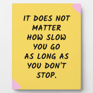 Erfolgsquote Motivierend / Inspiration Zitat Fotoplatte