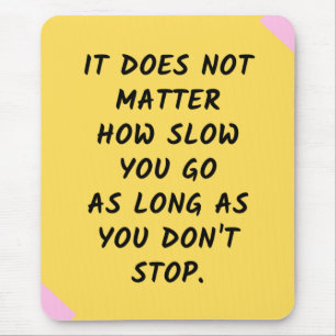 Erfolgsquote Motivierend / Inspiration Zitat Mousepad