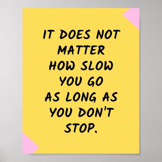 Erfolgsquote Motivierend / Inspiration Zitat Poster (Vorne)