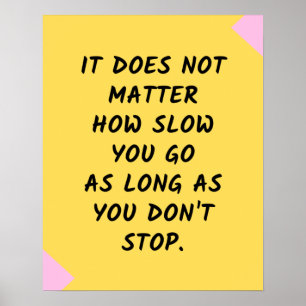 Erfolgsquote Motivierend / Inspiration Zitat Poster