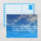 Erfolgsquote Postkarte (Vorne/Hinten)