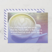 Erfolgsquote Postkarte (Vorne/Hinten)