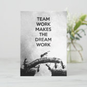 Erfolgsquote Teamwork macht den Traum Save The Date (Stehend Vorderseite)