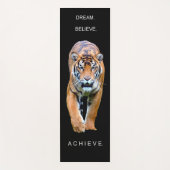 Erfolgsquote Traum glauben Motivierend zu erreiche Yogamatte (Vorderseite)