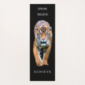 Erfolgsquote Traum glauben Motivierend zu erreiche Yogamatte (Rückseite)