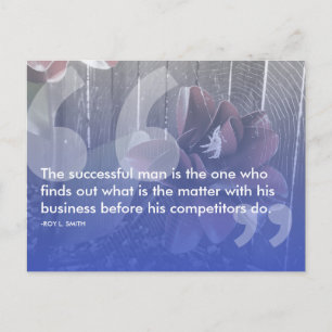 Erfolgsquote von Roy l Smith Postkarte