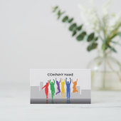 Erfolgsteam Visitenkarte (Stehend Vorderseite)