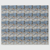 Erfolgsvogel, inspirierend geschenkpapier (Flach)