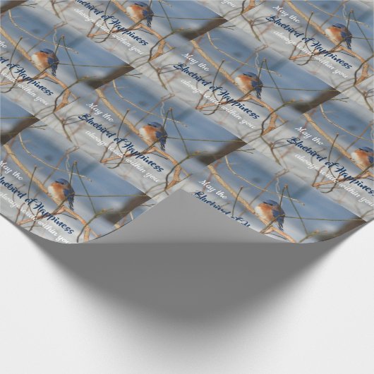 Erfolgsvogel, inspirierend geschenkpapier (Ecke)