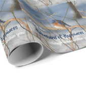 Erfolgsvogel, inspirierend geschenkpapier (Rolleneckpunkt)