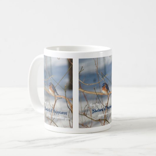 Erfolgsvogel, inspirierend kaffeetasse (Vorderseite Links)