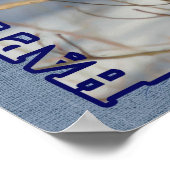 Erfolgsvogel, inspirierend poster (Ecke)