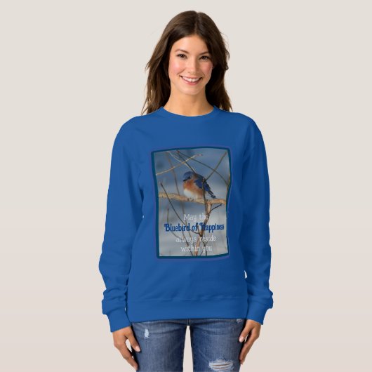 Erfolgsvogel, inspirierend sweatshirt (Vorne ganz)