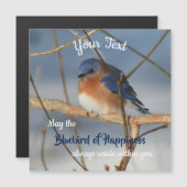 Erfolgsvogel inspirierender Magnet (Vorne/Hinten)