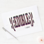 ERFORDERLICH RECHTECKIGER AUFKLEBER (Umschlag)