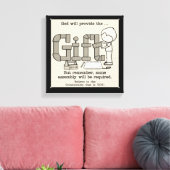 Erforderliche Assembly Leinwanddruck (Insitu (Wohnzimmer))