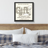 Erforderliche Assembly Leinwanddruck (Insitu (Schlafzimmer))